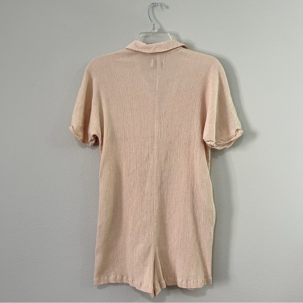 ASOS Cream Button-Up Romper - Picture 5 of 5